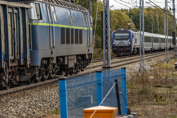 The moment before tragedy, two trains on one track, hacker attack on railway lines