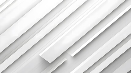 Obraz premium Diagonal white stripes create a modern, minimalist abstract background.