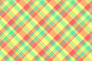 Cheerful plaid pattern in vibrant pastel colors. Versatile backdrop for textiles, design projects, branding, or festive seasonal content. A classic style with modern appeal.
