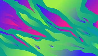 Vibrant vector abstract background with fluid shapes and dynamic color blend. Perfect for modern designs, posters, digital templates, and creative projects