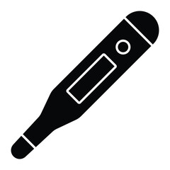 Digital thermometer Vector icon which can easily modify or edit