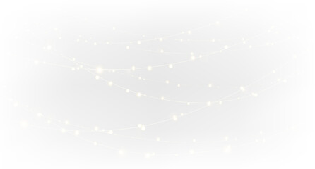 Twinkle festive light string, bright Christmas ornament decoration PNG