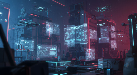 Futuristic Cityscape Concept
