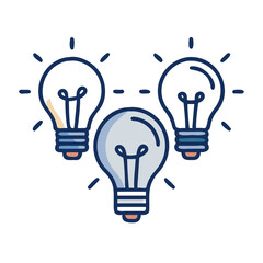 light bulb idea concept