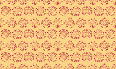 Elegant repeating pattern of subtle, swirling circles in warm, earthy tones.  Perfect for textile design, website backgrounds, or adding a touch of sophisticated texture to your projects.