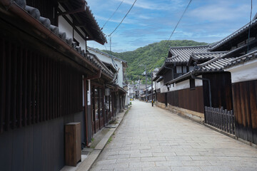 福山市鞆の浦の江戸時代の街並み
