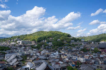 千光寺公園から見下ろす尾道の街並み