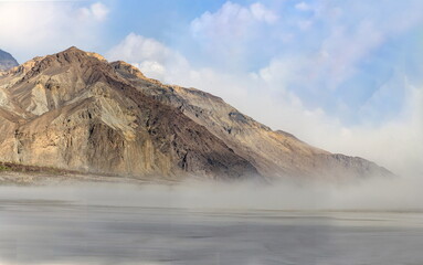 panoramic landscape of skardu, Gilgit Baltistan 