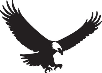 Eagle  vector shilhouette single collection
