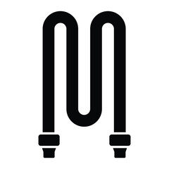 Electric energy Vector icon which can easily modify or edit