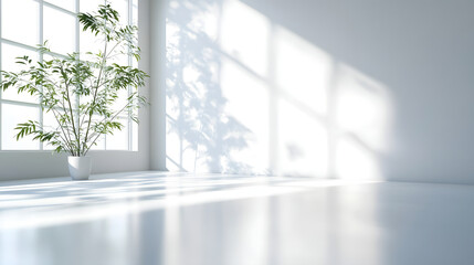 White rooms are generally used for walls, ceilings, and often floors and furniture as well. Simplicity, modern design, and a sense of openness and purity.