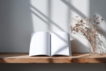 Professional Book Mockup Template with Clean Background