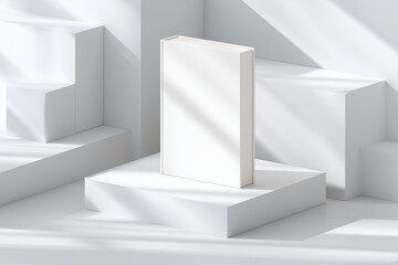 Professional Book Mockup Template with Clean Background