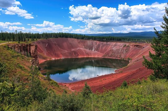 The biggest doline collapse in Europe is known as the Red Lake.