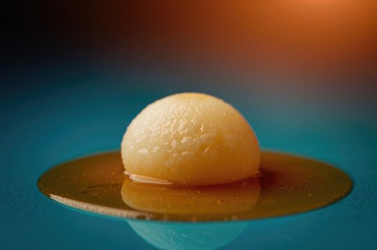 Traditional Bengali Rasgulla: A Soft and Spongy Milk-based Dessert
