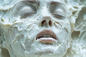 Naklejka premium A Symmetrical Balance of Movement and Color Fusion