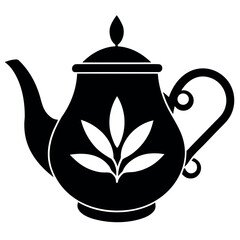 Tobacco Silhouette Vector on White Background