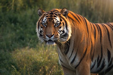Fototapeta premium Close-up of a large male tiger