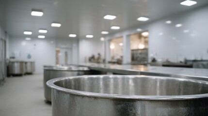 Glistening stainless steel vats, echoing culinary alchemy, invoke the Industrial Day feast and mysterious elderflower distillation traditions