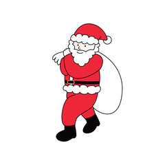 サンタクロースのイラスト