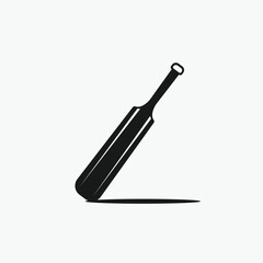 Cricket Bat, Sports bat, playing cricket icon vector.
