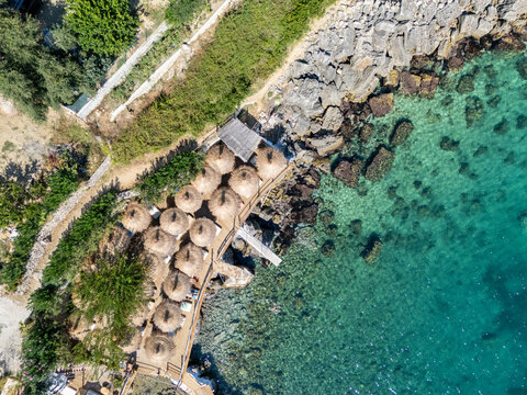 Bird's-eye view Beach Club