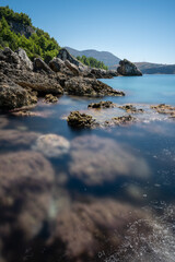 Albania Seascape Rocks