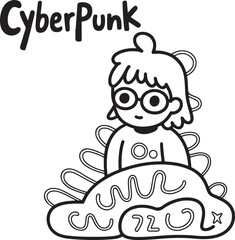 Cute cartoon snowman Christmas card design with a happy teddy bear vector illustration for a merry winter holiday greeting