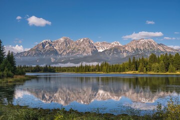 Scenic View Featuring Water Bodies and Peaks