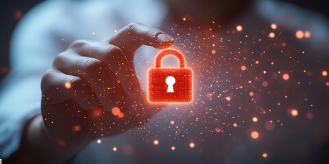 Digital data breach alert and network insecurity visualization