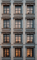 Fototapeta premium windows of an old building