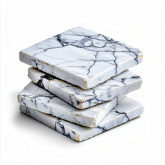 Elegant marble coasters for modern homes home decor product photography indoor close-up aesthetic appeal