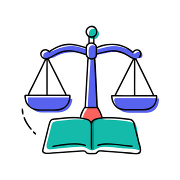 The balance of truth: the book as the foundation of justice &ndash; the scales, standing confidently on the open book, embody the inextricable link between law and knowledge.