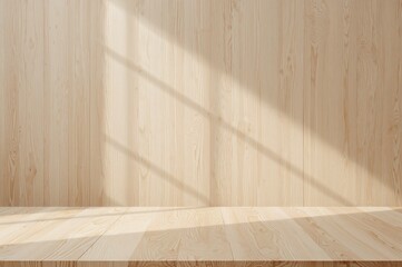 Wood grain texture on a light wooden tabletop