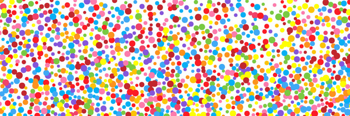 Confetti birthday simple background. Carnival colours falling paper elements isolated