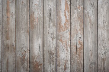 Obraz premium Aged wooden surface with flaking paint