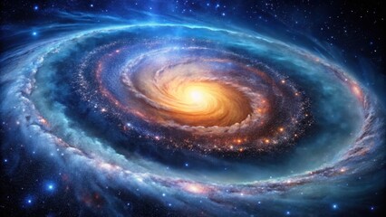 Cosmic spiral arms of a galaxy , cosmos, galaxies