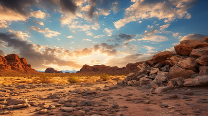 A Breathtaking View: The Majesty of the Desert Landscape