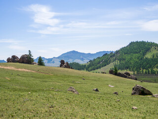 Fototapeta premium Gorkhi Terelj National Park, Mongolia