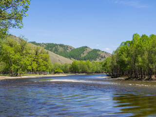Tuul River, Mongolia © Stock Photos 2000