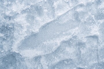 Obraz premium Winter white snow texture with abstract patterns and natural backgrounds