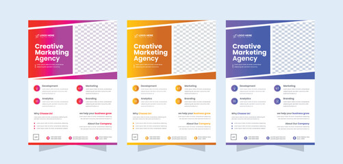 Modern Digital Marketing Flyer Design