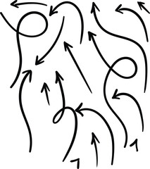 Elegant and Simple Hand Drawn Arrow Designs