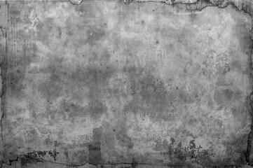 Fototapeta premium Monochrome linen canvas with gray and white textures for elegant web design