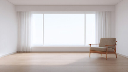 Fototapeta premium minimalist room