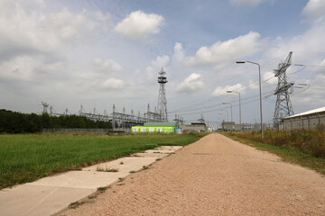 Interchange station between the 380 kV ring and the 220 kV ringof Tennet  in Ens