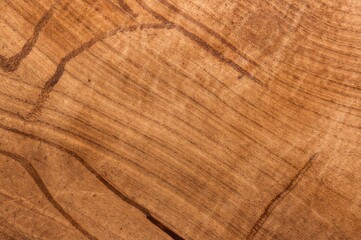 Close-up of natural wood grain pattern with artistic texture and light effects