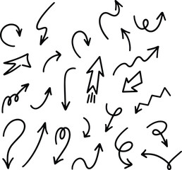 Elegant Hand Drawn Arrow Designs