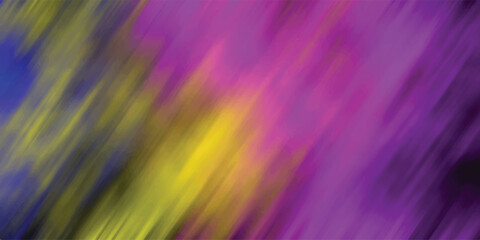 Vibrant abstract background with diagonal brush strokes in shades of purple yellow and blue creating a dynamic and energetic visual texture for design projects