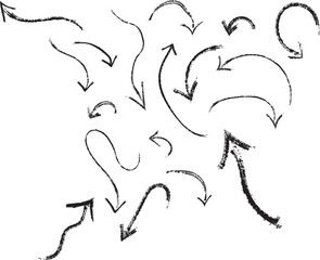 Hand Drawn Arrows with Artistic Appeal